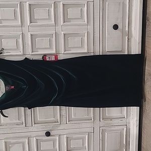 Vince Camuto Emerald Green Velvet Dress
